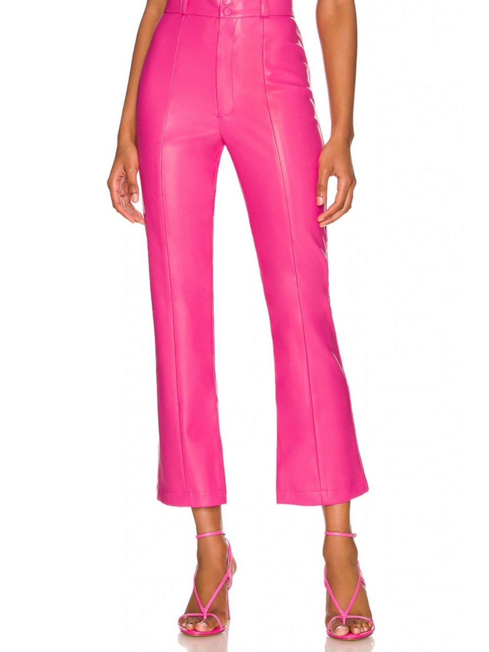 Bardot Polly Hot Pink Flare Pants, XS
